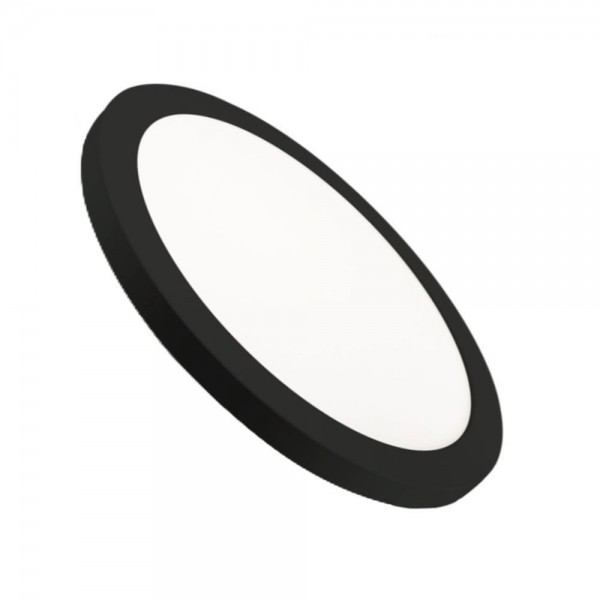 PLAFÓN LED 18W NEGRO CCT PARA EMPOTRAR O PARA SUPERFICIE CORTE AJUSTABLE (65-210mm) 3K/4K/6K 1 PLAFÓN LED 18W NEGRO CCT PARA EMPOTRAR O PARA SUPERFICIE CORTE AJUSTABLE (65-210mm) 3K/4K/6K 1