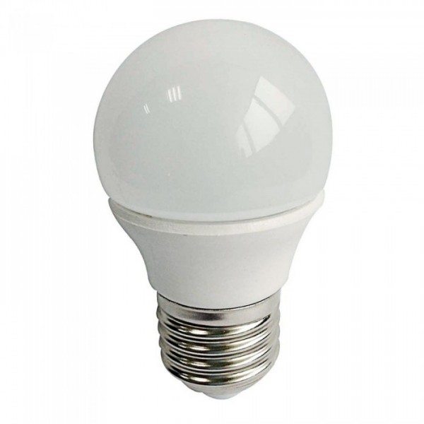 BOMBILLA LED G45 (ESFÉRICA) E27 5W 3000K 1