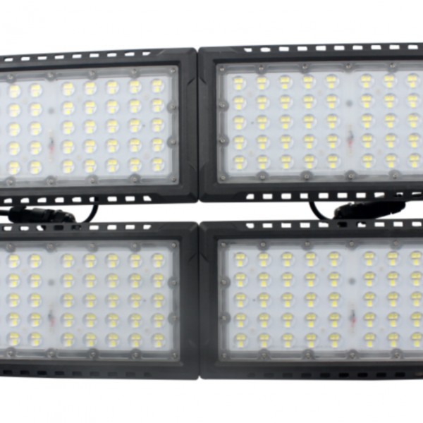 PROYECTOR LED EXTERIOR MODULAR 400W DRIVER MEAN WELL CHIP LUMILEDS CON 5 AÑOS GARANTÍA 5700K 1