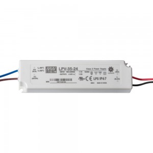 TRANSFORMADOR 24V 36W (1,5A) MEAN WELL IP67