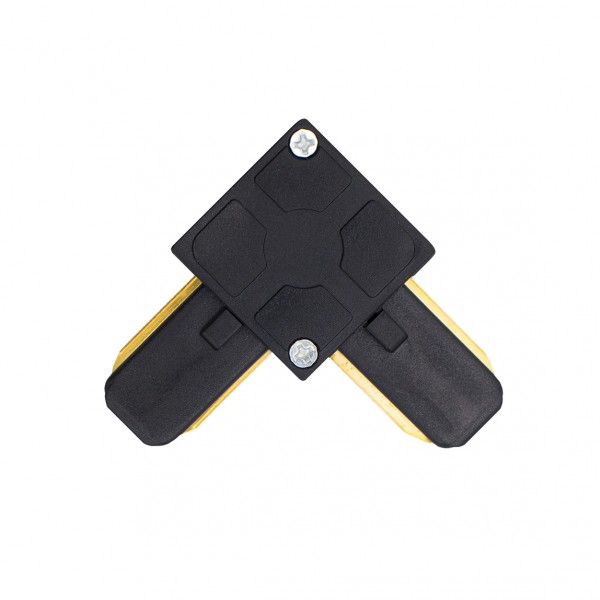 UNION EN L PARA CARRIL MONOFÁSICO NEGRO 1