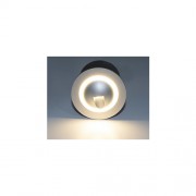 BALIZA REDONDA PARA EMPOTRAR GRIS 3W 3000K