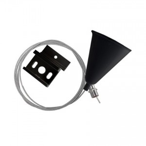 KIT SUSPENSIÓN PARA CARRIL TRIFÁSICO NEGRO