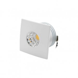 MINI DOWNLIGHT COB CUADRADO PARA EMPOTRAR BLANCO 4000K