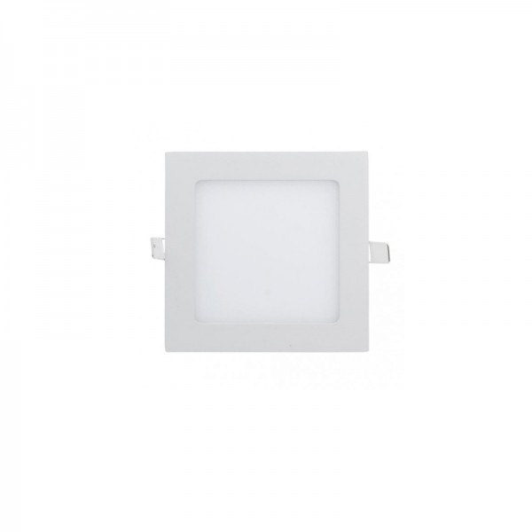 DOWNLIGHT LED SLIM CUADRADO PARA EMPOTRAR 6W BLANCO 3000K 1