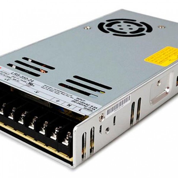 TRANSFORMADOR 220V → 24V 350W (14,58A) MEAN WELL IP20 1