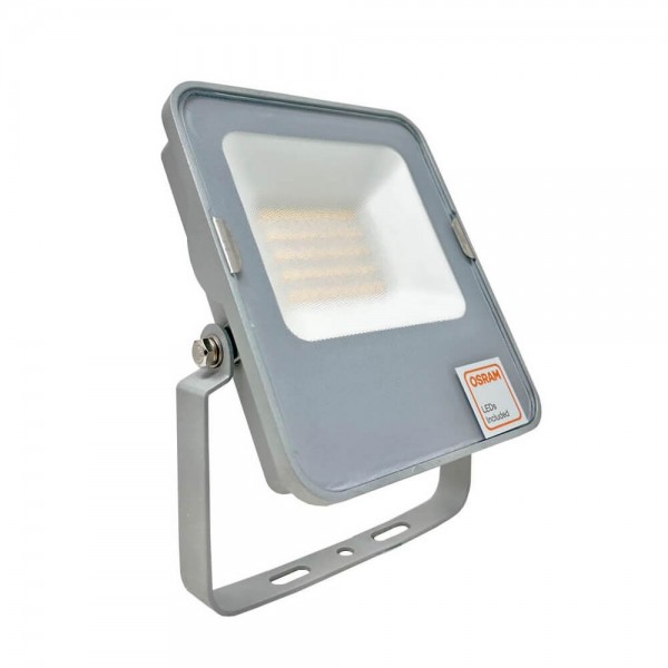 PROYECTOR LED EXTERIOR 30W ALTA LUMINOSIDAD CON CHIP OSRAM Y 5 AÑOS GARANTÍA 4000K 1