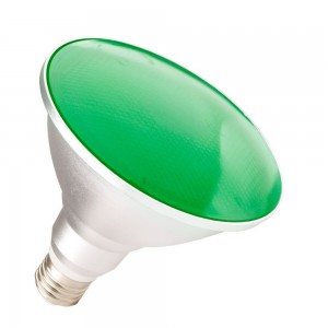 BOMBILLA LED PAR38 11W E27 VERDE