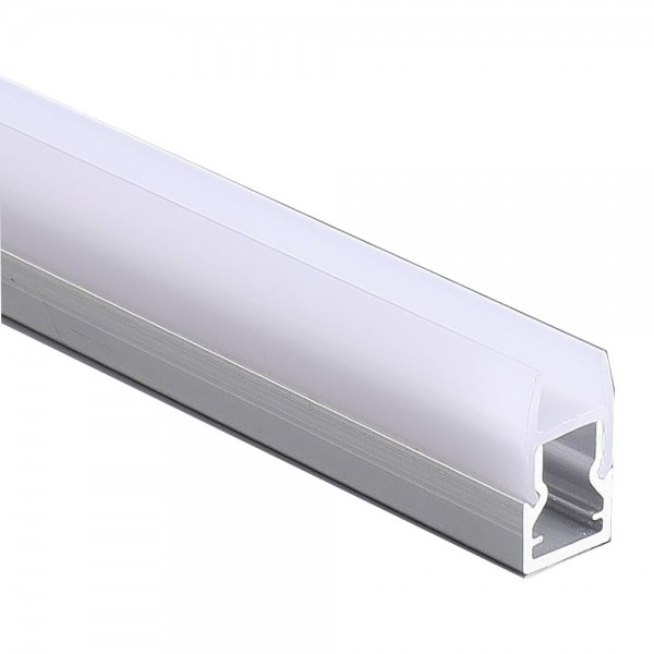 PERFIL SUPERFICIE (BARRA 2M) + DIFUSOR OPAL PARA CRISTALES 1