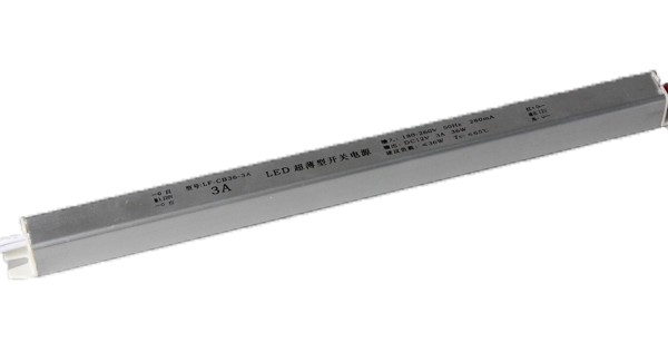 TRANSFORMADOR 220V → 12V PVC 36W (3A) SUPER SLIM 1