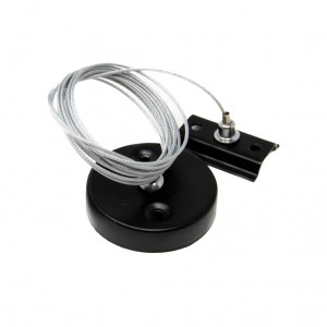 KIT SUSPENSIÓN PARA CARRIL MONOFÁSICO NEGRO