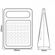 PROYECTOR LED EXTERIOR SMD 4W CON BATERÍA RECARGABLE + USB POWERBANK 6500K