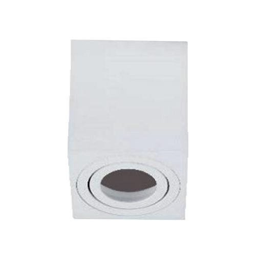 APLIQUE SUPERFICIE PARA DICROICAS MR16-GU10 BLANCO 1 APLIQUE SUPERFICIE PARA DICROICAS MR16-GU10 BLANCO 1