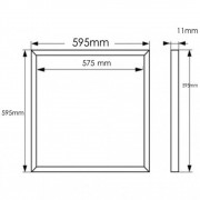 FIT PANEL LED CUADRADO 60x60cm 44W BLANCO 3K/4K/6K