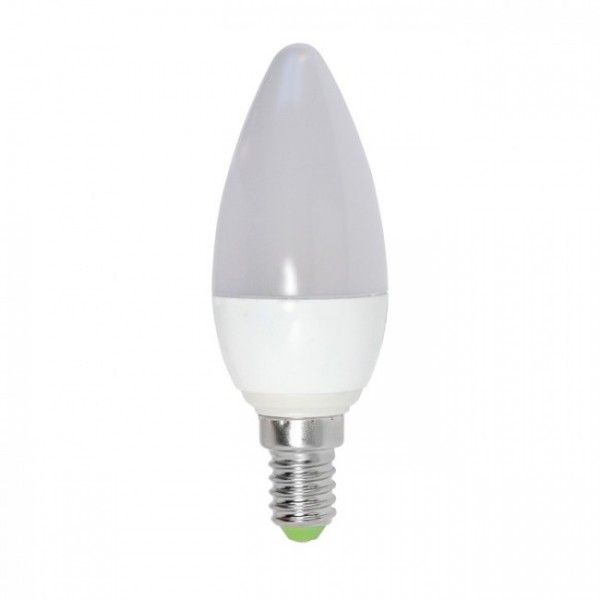 BOMBILLA LED C37 (VELA) E14 5W 4000K 1