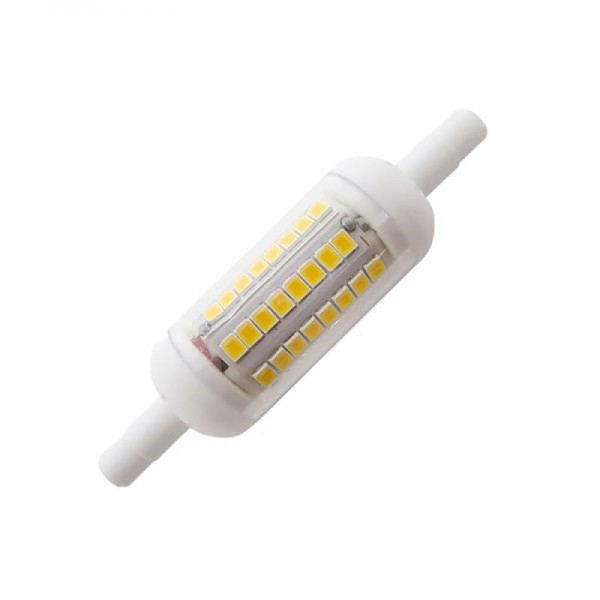 BOMBILLA LED R7S 78mm 5W CILÍNDRICA 6000K 1