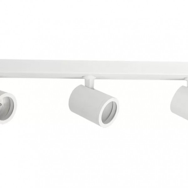 APLIQUE SUPERFICIE PARA 3 DICROICAS GU10 BLANCO 1