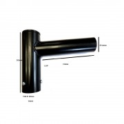 SOPORTE PARA FAROLA LED TUBO Ø60mm