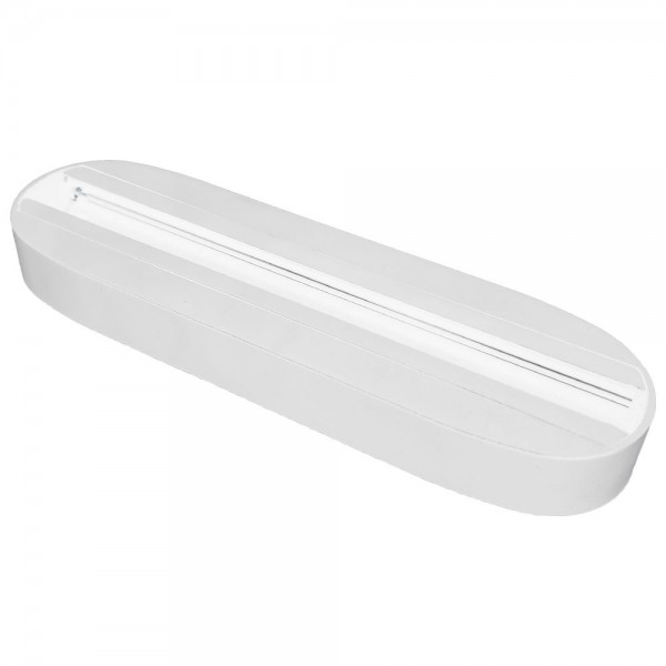 BASE PARA MONTAJE FOCO CARRIL MONOFÁSICO EN SUPERFICIE BLANCO 1