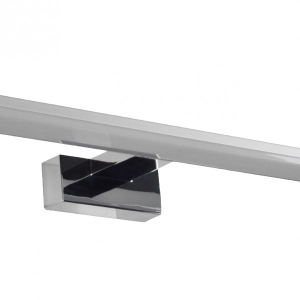APLIQUE PARA ESPEJO 8W IP44 CROMADO COLOCACIÓN EN PARED 6000K 1