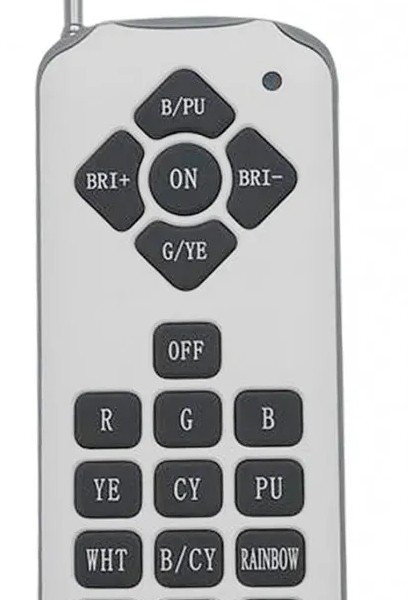 MANDO A DISTANCIA PARA FOCO LED PAR56 35W RGB 1
