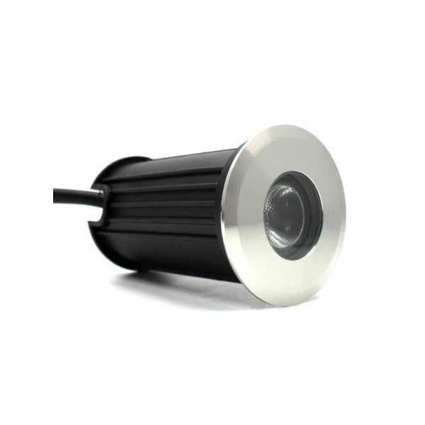 BALIZA REDONDA PARA EMPOTRAR 12V 3W IP65 6000K 1 BALIZA REDONDA PARA EMPOTRAR 12V 3W IP65 6000K 1