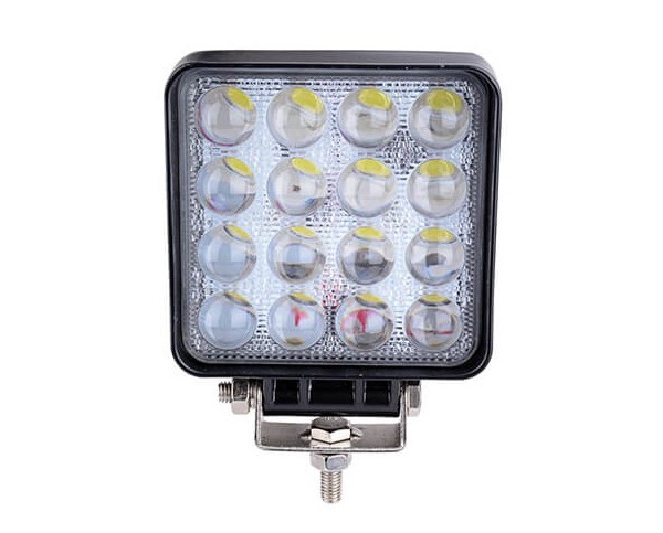 FARO LED DE TRABAJO CUADRADO 48W IP65 6000K 1 FARO LED DE TRABAJO CUADRADO 48W IP65 6000K 1