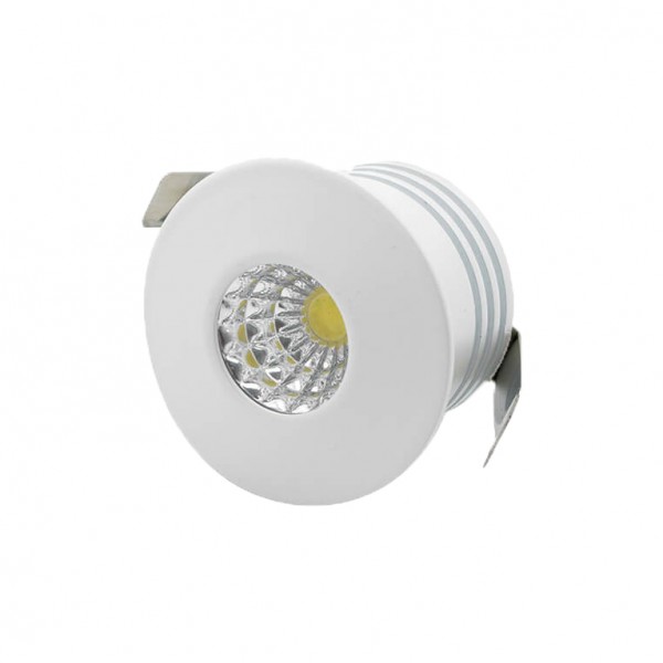 MINI DOWNLIGHT COB REDONDO PARA EMPOTRAR BLANCO 4000K 1
