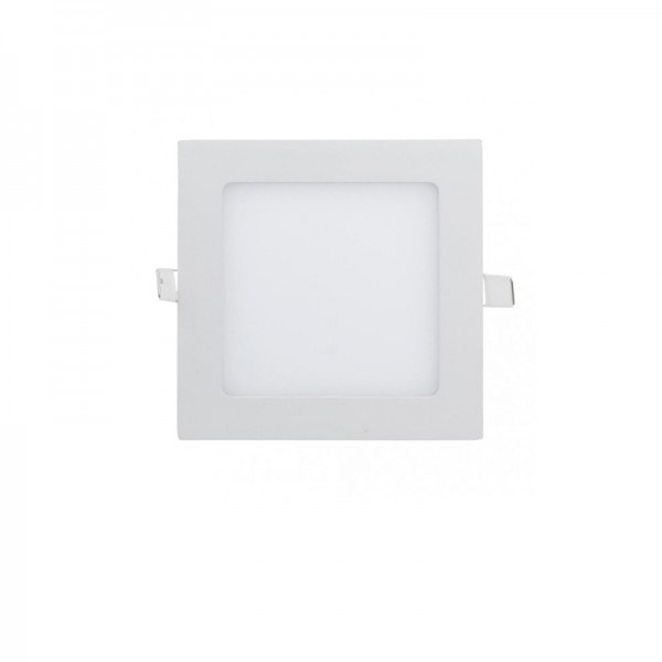 DOWNLIGHT LED SLIM CUADRADO PARA EMPOTRAR 12W BLANCO 3000K 1