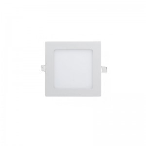 DOWNLIGHT LED SLIM CUADRADO PARA EMPOTRAR 6W BLANCO 6000K