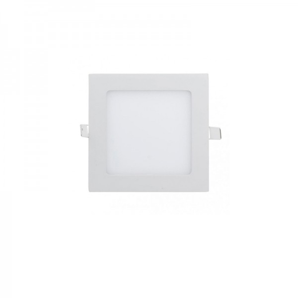 DOWNLIGHT LED SLIM CUADRADO PARA EMPOTRAR 9W BLANCO 6000K 1