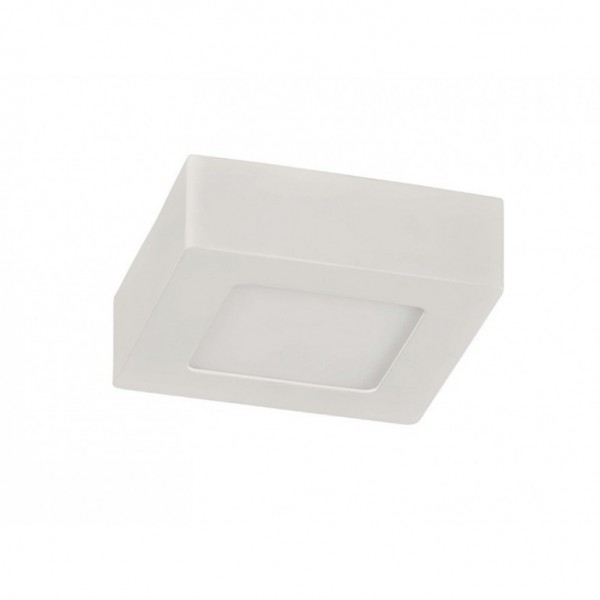 DOWNLIGHT LED CUADRADO SUPERFICIE 6W BLANCO 4000K 1
