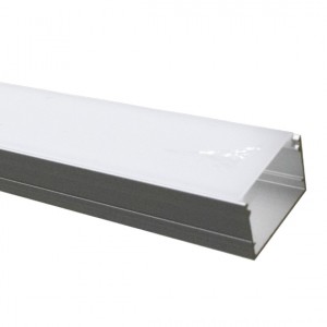 PERFIL SUPERFICIE (BARRA 2M) + DIFUSOR OPAL + TAPAS FINALES