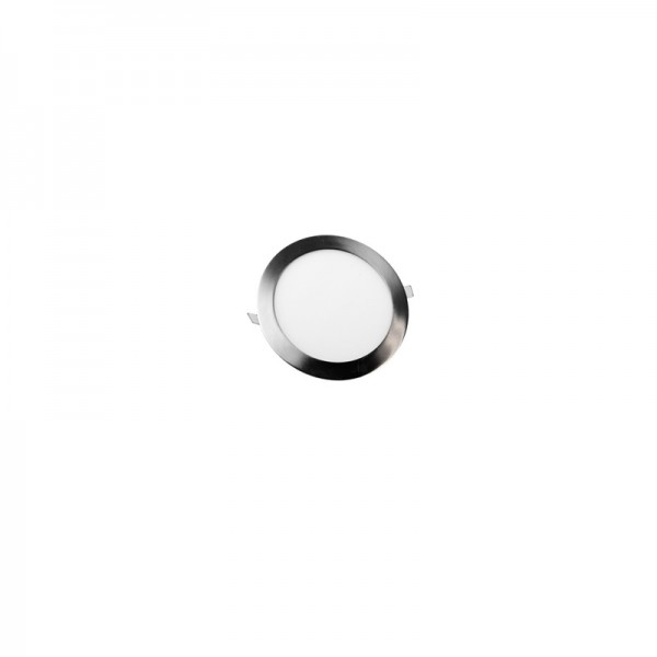 DOWNLIGHT LED SLIM REDONDO PARA EMPOTRAR 5W NÍQUEL SATINADO 6000K 1 DOWNLIGHT LED SLIM REDONDO PARA EMPOTRAR 5W NÍQUEL SATINADO 6000K 1