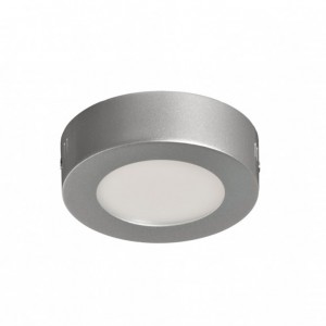 DOWNLIGHT LED REDONDO SUPERFICIE 6W NÍQUEL SATINADO 4000K
