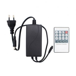 TRANSFORMADOR + REGULADOR CON MANDO A DISTANCIA 2A 12V