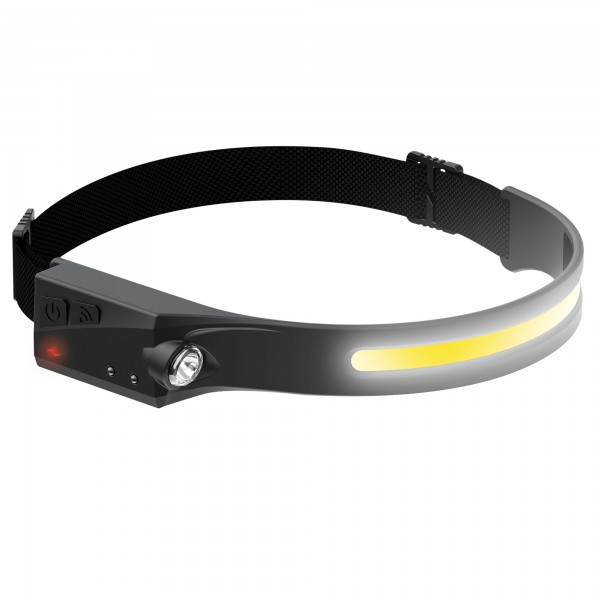 LINTERNA LED FRONTAL COB CON SENSOR 6000K 1