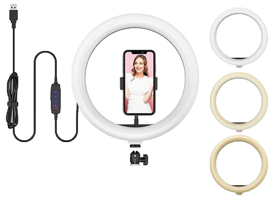 LED CIRCULAR 15W CCT CON SOPORTE 1 MOVIL 3K/4K/6K 1 LED CIRCULAR 15W CCT CON SOPORTE 1 MOVIL 3K/4K/6K 1