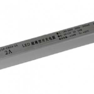 TRANSFORMADOR 220V → 12V PVC 24W (2A) SUPER SLIM