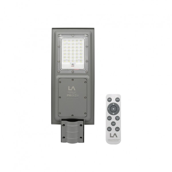 FAROLA LED SOLAR 300W CON SENSOR MOVIMIENTO RADAR Y MANDO A DISTANCIA 6500K 1
