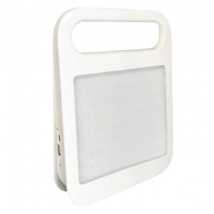 PROYECTOR LED EXTERIOR SMD 4W CON BATERÍA RECARGABLE + USB POWERBANK 6500K