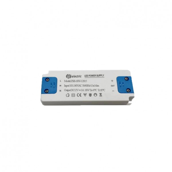 TRANSFORMADOR 12V ZSB 18W (1
