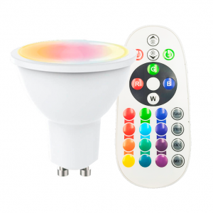 dicroica-led-rgb-3000k-8w-110º-gu10-con-mando-a-distancia
